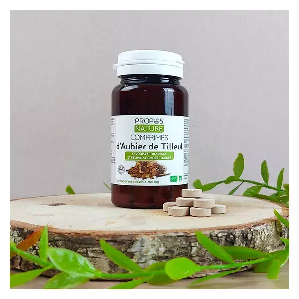 Propos' Nature Aubier de Tilleul Bio 180 compresse