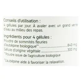 Nat & Form Bio Aubépine 200 gélules végétales