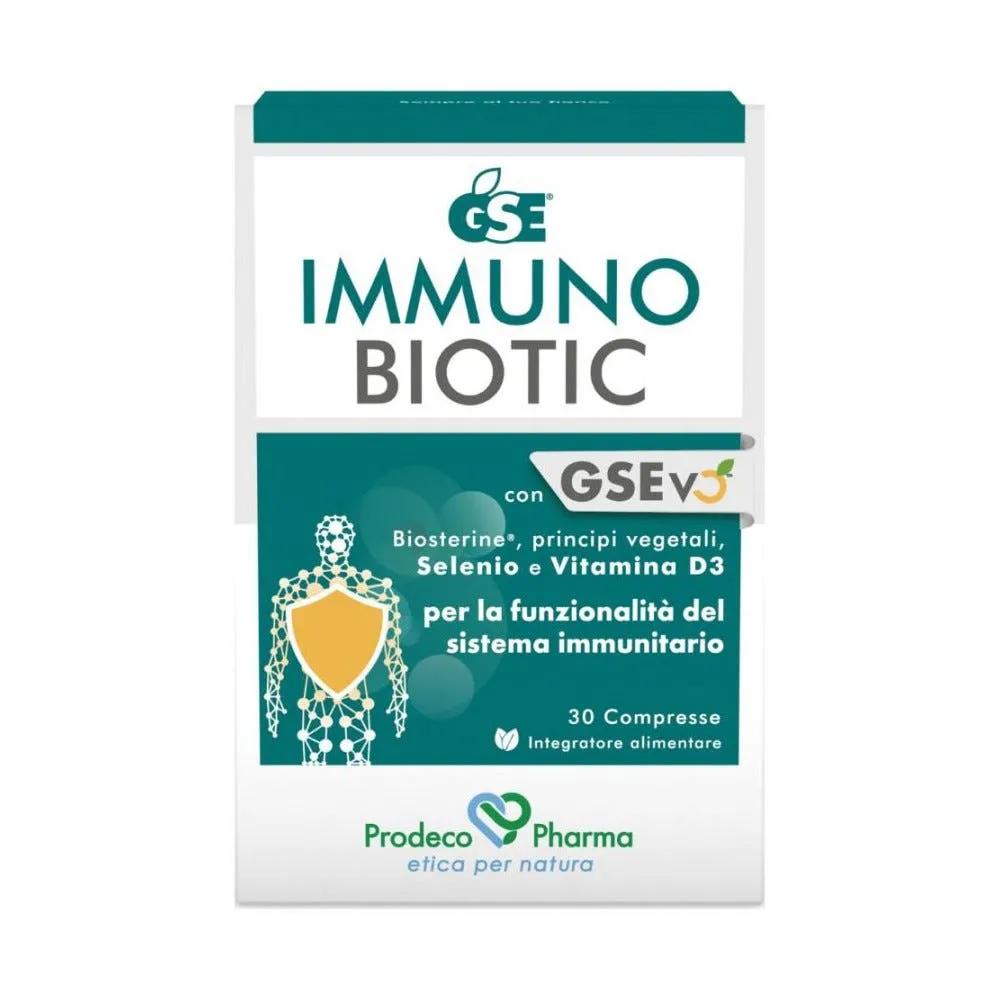 GSE Immunobiotic Integratore Difese Immunitarie 30 Compresse