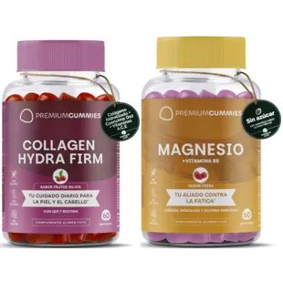 Premium Gummies Collagen Hydra Firm 60 units + Magnesium + Vit. B6 60 pcs