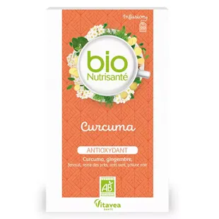 Vitavea - Biosnutrisanté - Infuso Curcuma - Antiossidante - 20 bustine