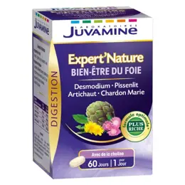 Juvamine Expert'Nature Bien-Etre du Foie 60 comprimés