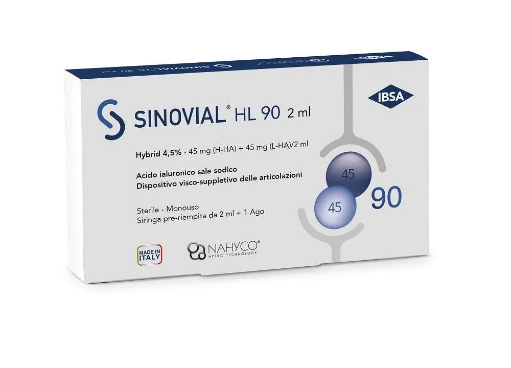 Sinovial HL 90 Intra Articolare Con Acido Ialuronico Siringa Pre-riempita 2 ml