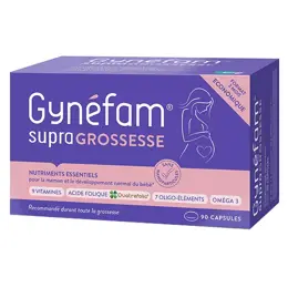 Gynéfam Supra Grossesse Boîte de 3 mois 90 capsules