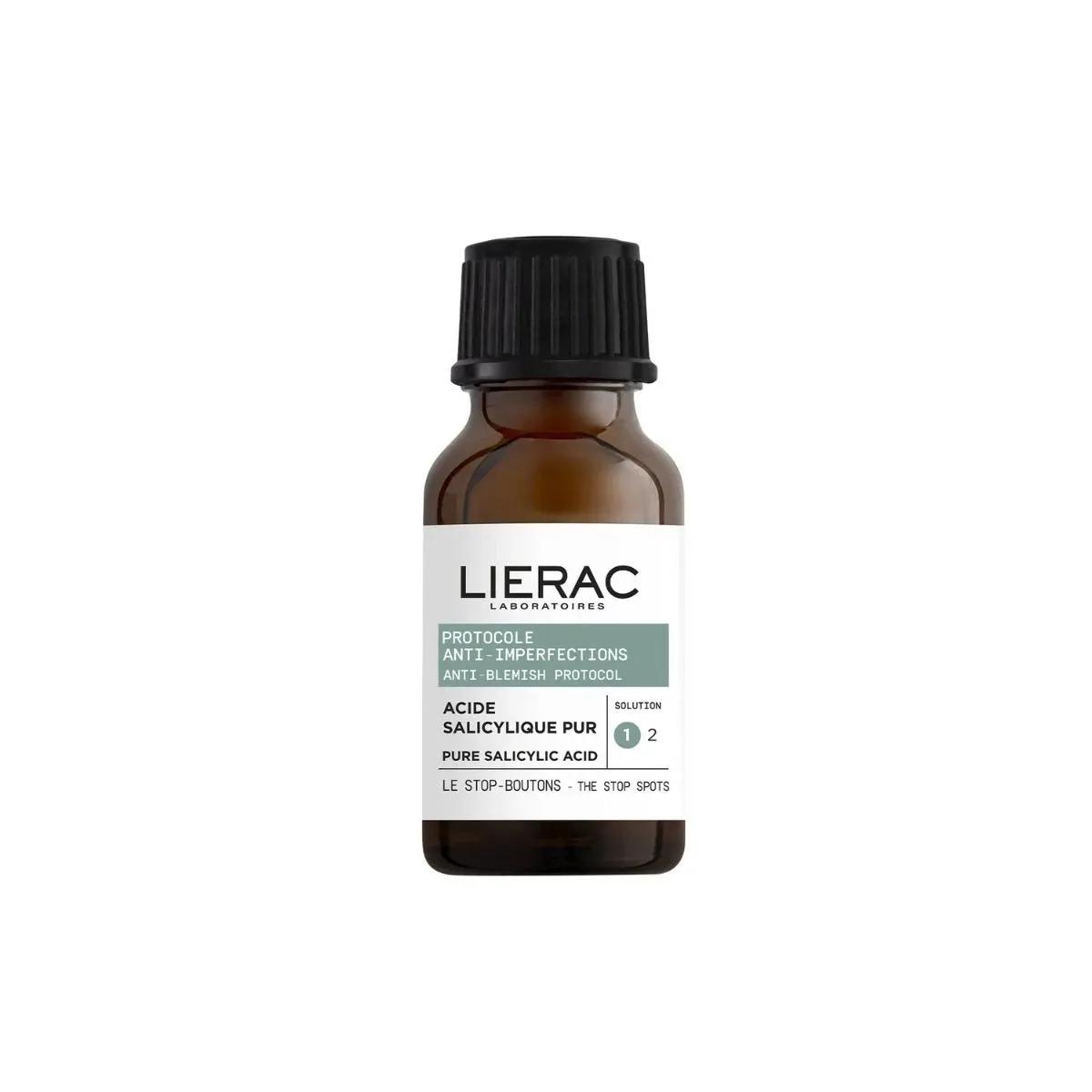 Lierac Protocollo Anti-Imperfezioni con Acido Salicilico Puro Soluzione Immediata 15 ml