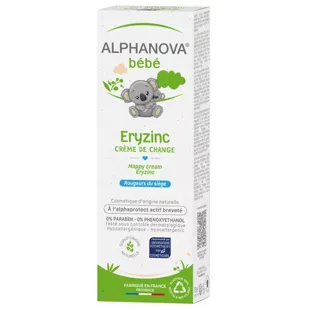 Alphanova Bebé Crema de Pañal Eryzinc 75 gr