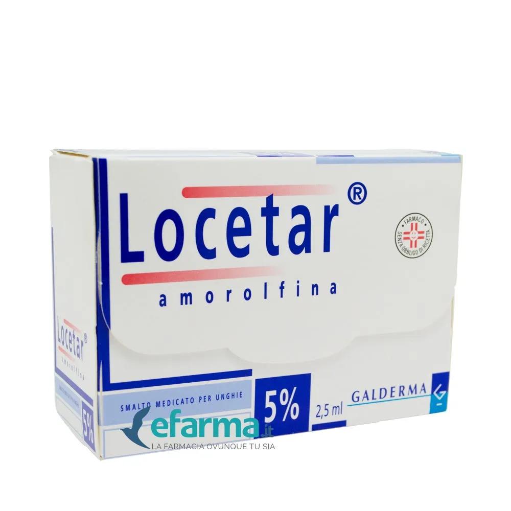 Locetar Smalto Medicato Unghie 5% Antimicotico 2,5 ml