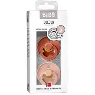 Bibs Chupetes Woodchuck Talla 2 6-18 Meses Tonos Rosa 2 Uds