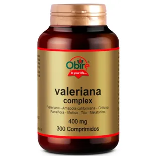 Obire Valerian Complex Dry Extract 400 Mg 300 Tablets