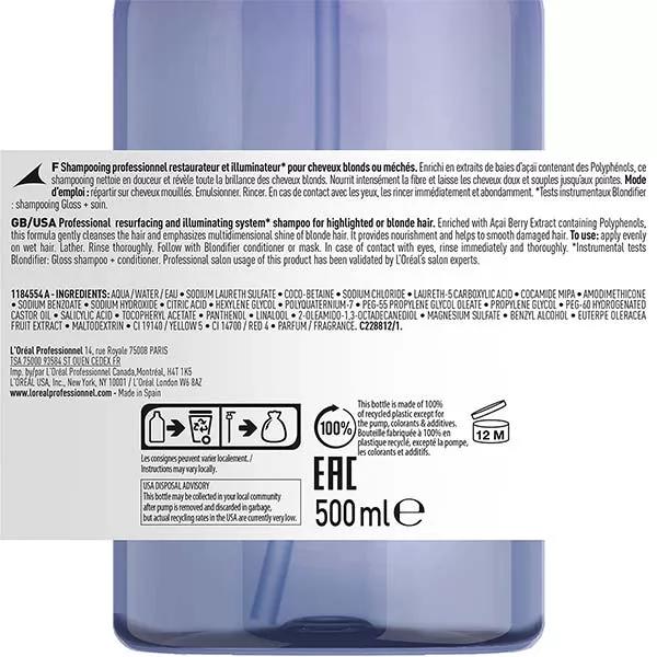 L'Oréal Professionnel Serie Expert Blondifier Champú Brillo Brillo 500ml