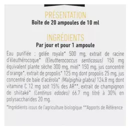 Dayang Compléments Alimentaires Immunité Bio 20 ampoules