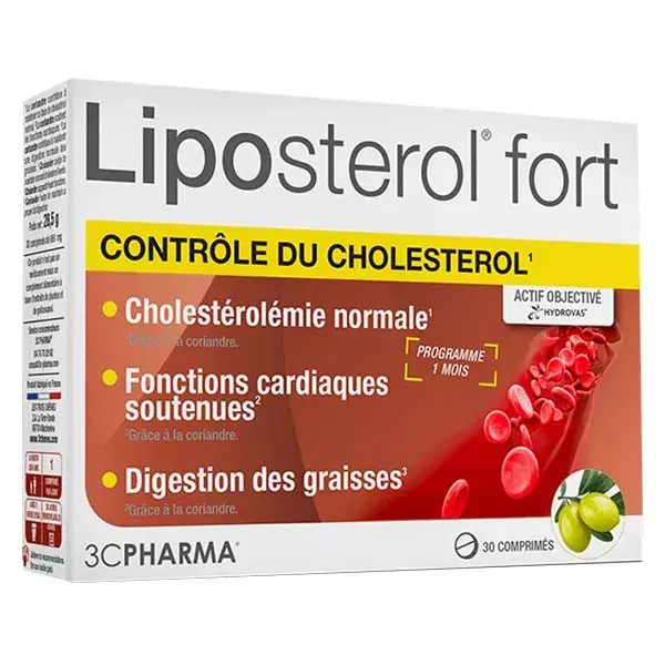 3C Pharma Liposterol Fort 30 tablets