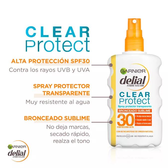 Garnier Delial Protect Bronze SPF30 Spray 200 ml