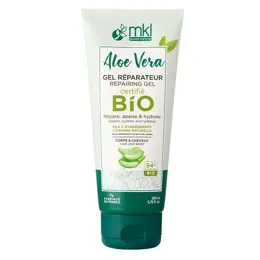 MKL Green Nature Aloe Vera Gel Réparateur Corps Cheveux Bio 200ml