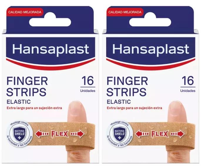 Hansaplast Tiras Elásticas para Dedos 2x16 unidades