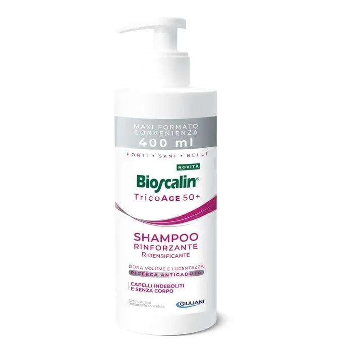 Bioscalin TricoAge 50+ Shampoo Rinforzante Ridensificante 400 ml