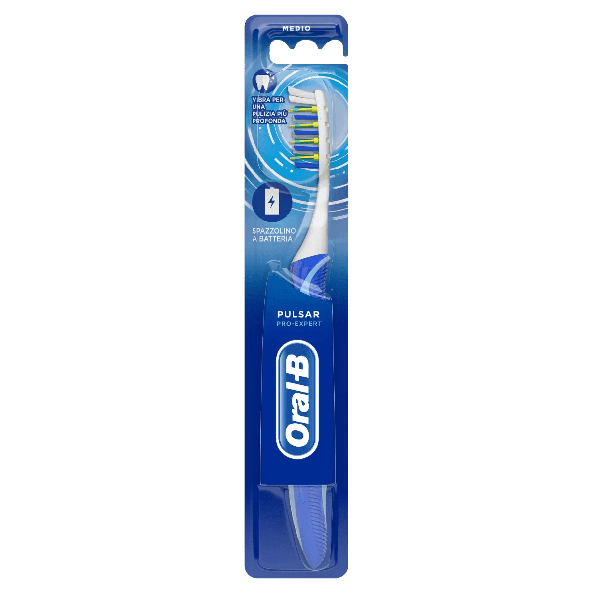 Oral-B Pulsar Pro-Expert Spazzolino Manuale Alimentato A Batteria