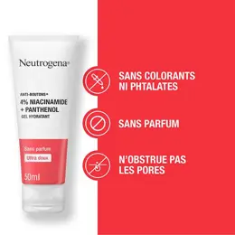 Neutrogena Gel Hydratant Anti-Boutons+  Niacinamide + Panthénol 50 ml