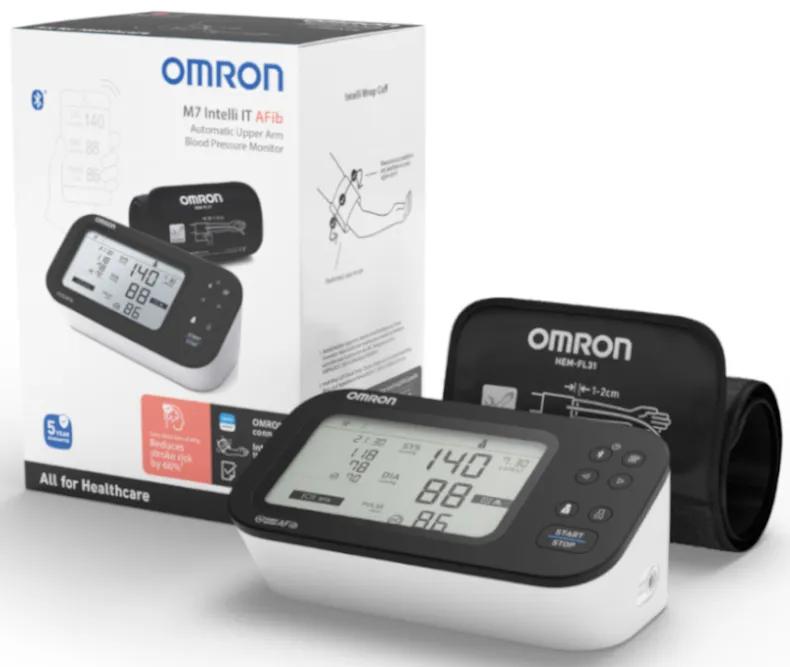 Omron blood pressure monitor M7 Intelli IT monitor