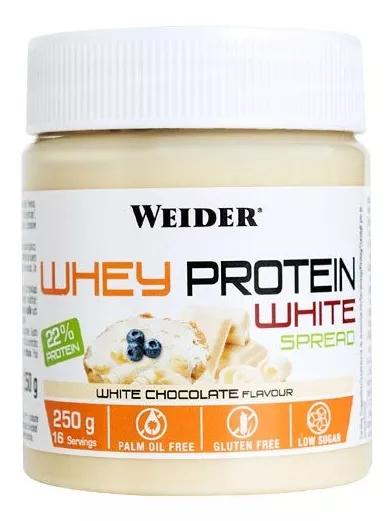 Weider Proteína Creme Chocolate Branco Whey Protein 250gr