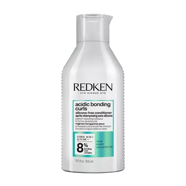 Redken Après-shampoing réparateur pour cheveux bouclés abimés Acidic Bonding Curls