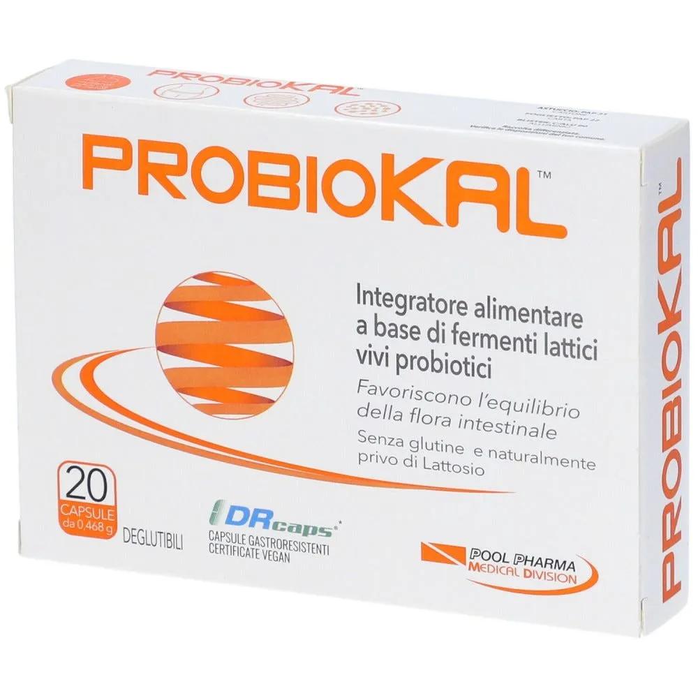 ProbioKal Integratore per Equilibrio Intestinale 20 Capsule