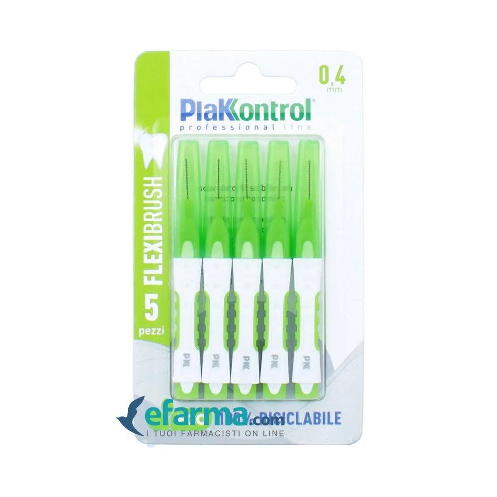 PlakKontrol Flexi Brush Scovolino Interdentale Flessibile 0,4 mm