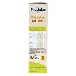 Physiolac Bio Céréales Instantané 4 mois+ 200g