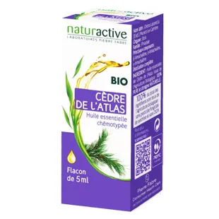 NATURACTIVE olio essenziale Bio cedro dell'Atlante 5 ml