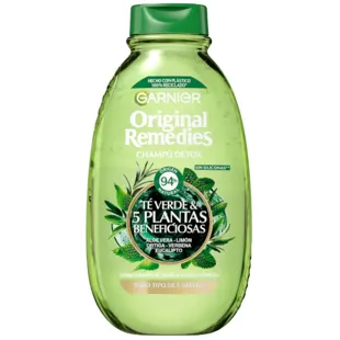Garnier Original Remedies Green Tea and 5 Plants Shampoo 400 ml