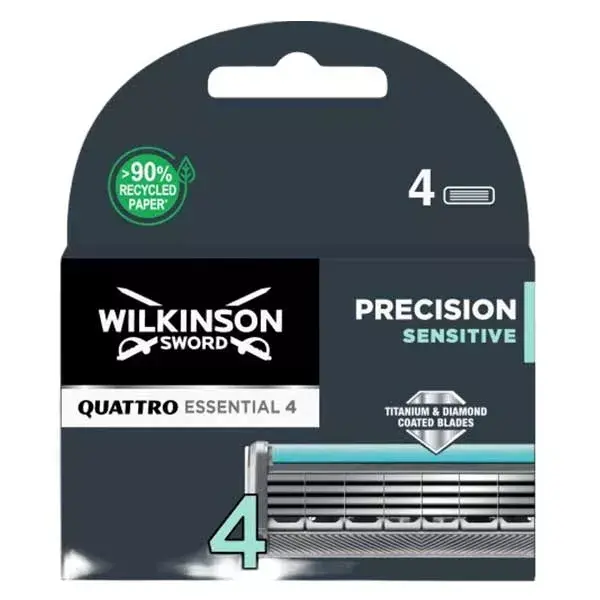 Wilkinson Lames Quattro Titanium Sensitive x4