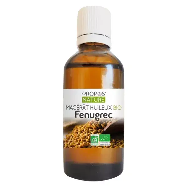 Propos'Nature Fenugreek Oil Maceration Organic 50ml