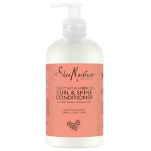 Shea Moisture Noix de Coco & Hibiscus Revitalisant Boucles & Brillance 384ml