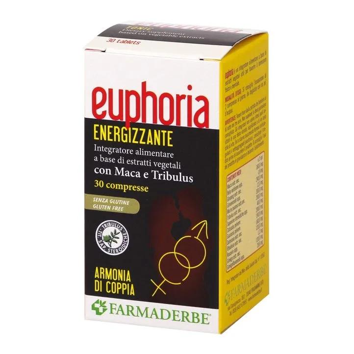 Farmaderbe Euphoria Integratore Energizzante 30 Compresse