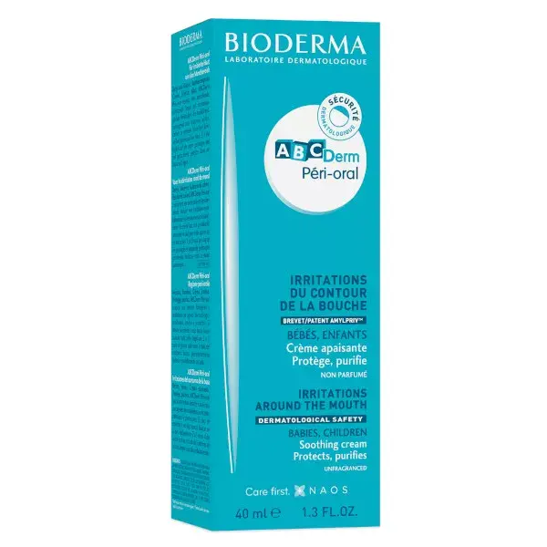 Bioderma ABCDerm Crème Apaisante Purifiante Irritations Péri-Orales 40ml