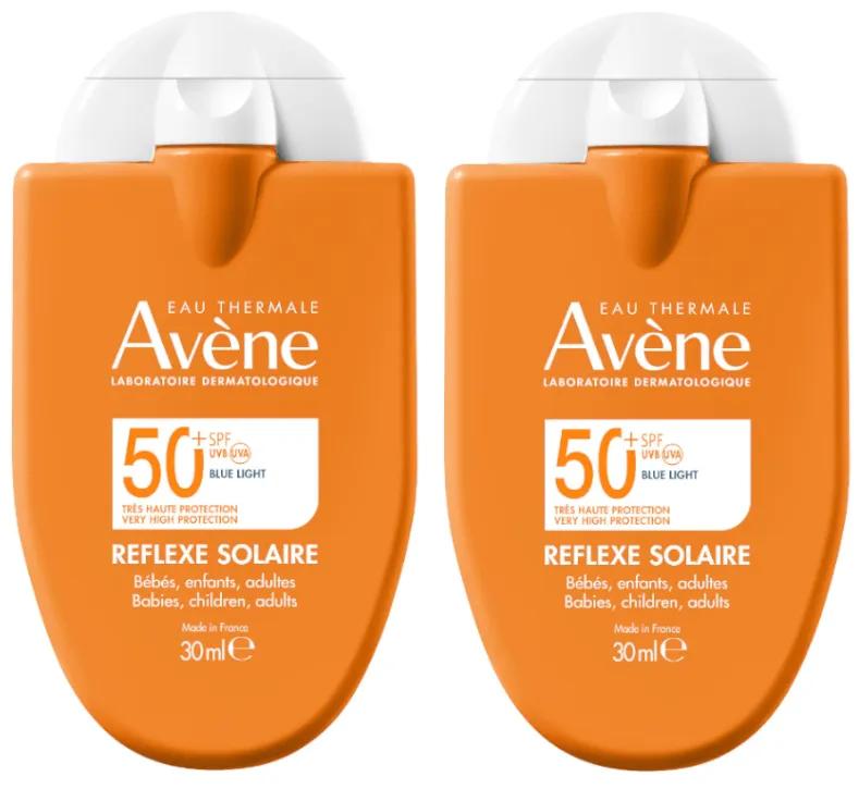 Avène Solar Reflex Crème Solaire Familiale SPF 50+ 2x30 ml