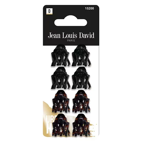 Jean Louis David Hair Mini-Pince Modèle Moyen 8 unités