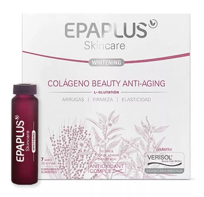 Epaplus Skincare Whitening Colágeno Beauty Antiaging 7 Viales x 25 ml