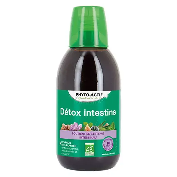 Phyto-Actif Cocktail Détox Intestins Bio 500ml