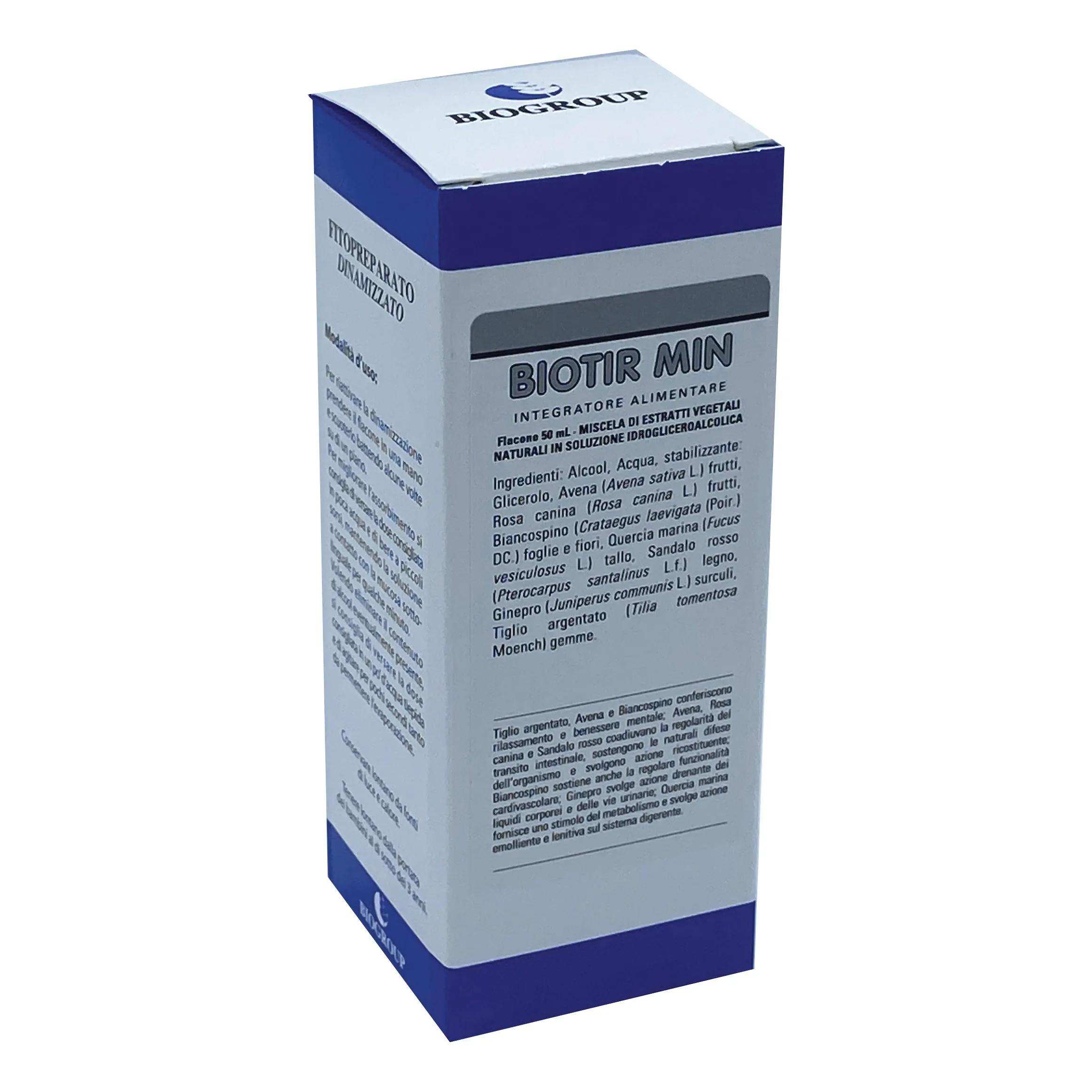 Biotir MIN Soluzione Idroalcolica Funzione Tiroidea 50 ml