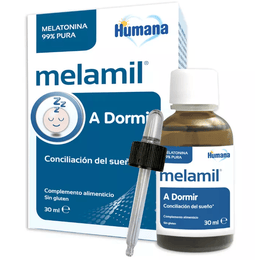 Melamil Melatonina · Gotas 30 ml para bebés de Humana Baby | Atida