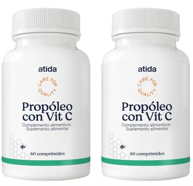 Binature Propolis + Échinacée + Vitamine C  2 x 100 Comprimés Masticables