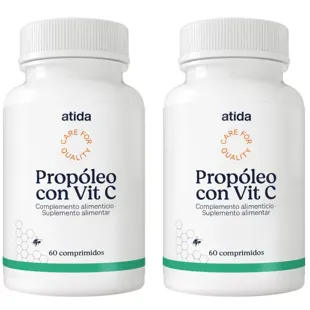Atida Própolis, Equinácea e Vitamina C 2x60 Comprimidos