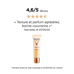 Vichy Minéralblend Fond de Teint N°11 Granite 30ml