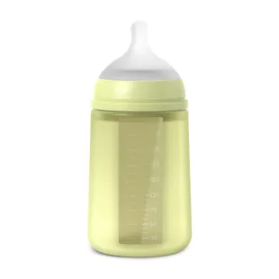 Suavinex Colour Essence Silicone Bottle Flow M Lime +3m 240 ml