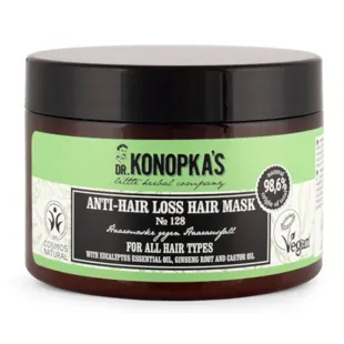 Dr. Konopka&#39;s No. 128 Anti-Hair Loss Mask for All Hair Types 300 ml