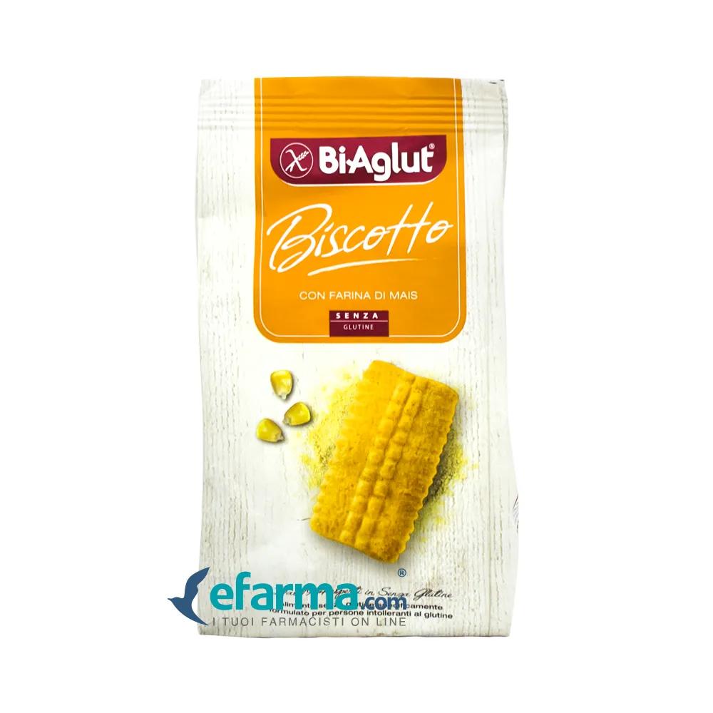 Bi Aglut Senza Glutine Biscotti Farina  Mais 180 g