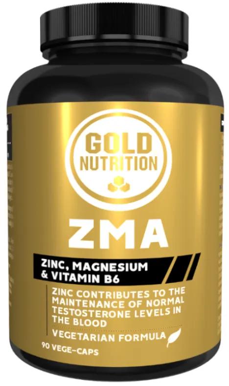 GoldNutrition ZMA Zinc, Magnésium et B6 90 Gélules Végétariennes