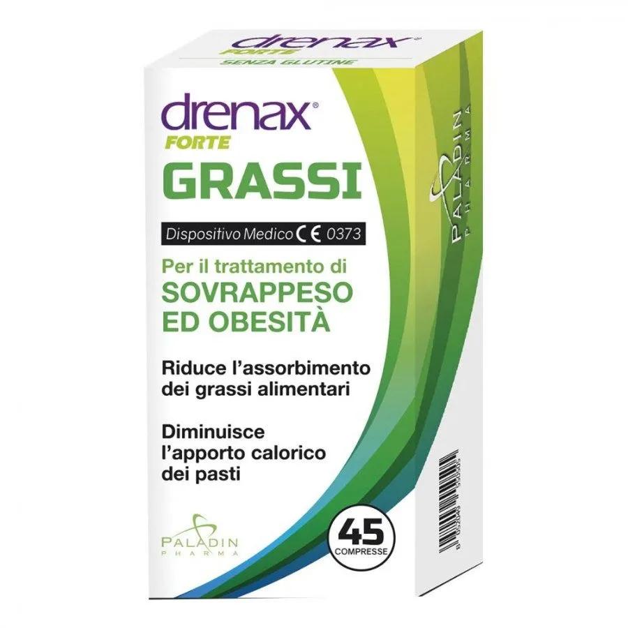 Drenax Forte Grassi Dispositivo Medico Per Sovrappeso ed Obesità 45 Compresse