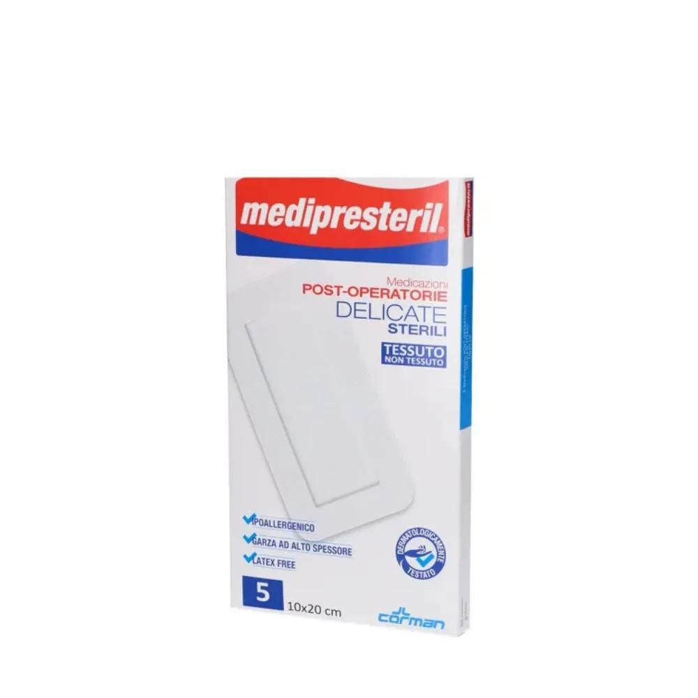 Medipresteril Medicazione Post Operatoria Delicata in TNT 10x20 cm 5 Pezzi